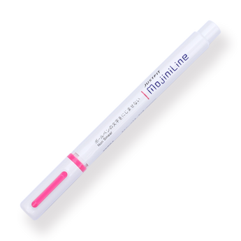 Zebra Justfit Mojini Line Highlighter - Pink - Stationery Pal