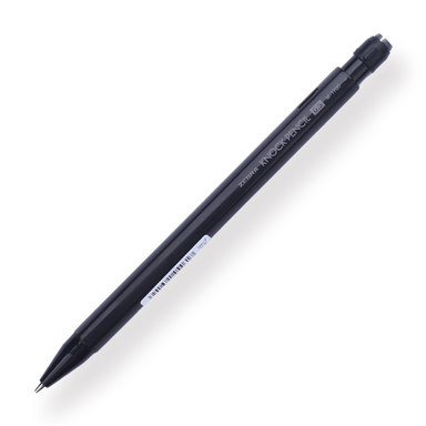 Zebra M-1700 Knock Mechanical Pencil - 0.5mm - Black - Stationery Pal