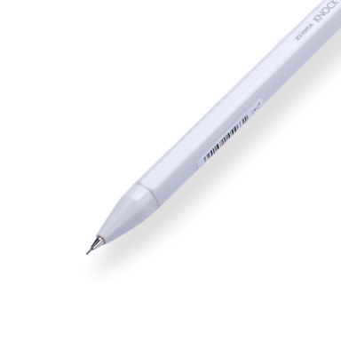 Zebra M-1700 Knock Mechanical Pencil - 0.5mm - White - Stationery Pal