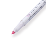 Zebra Mildliner Double-Sided Highlighter - Fine / Bold - Mild Baby Pink - Stationery Pal