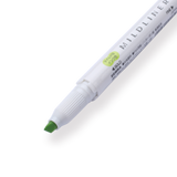 Zebra Mildliner Double-Sided Highlighter - Fine / Bold - Mild Citrus Green