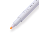 Zebra Mildliner Double-Sided Highlighter - Fine / Bold - Mild Orange