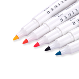 Zebra Mildliner Double-Sided Highlighter Set - Fine / Bold - Friendly Color Set - Stationery Pal