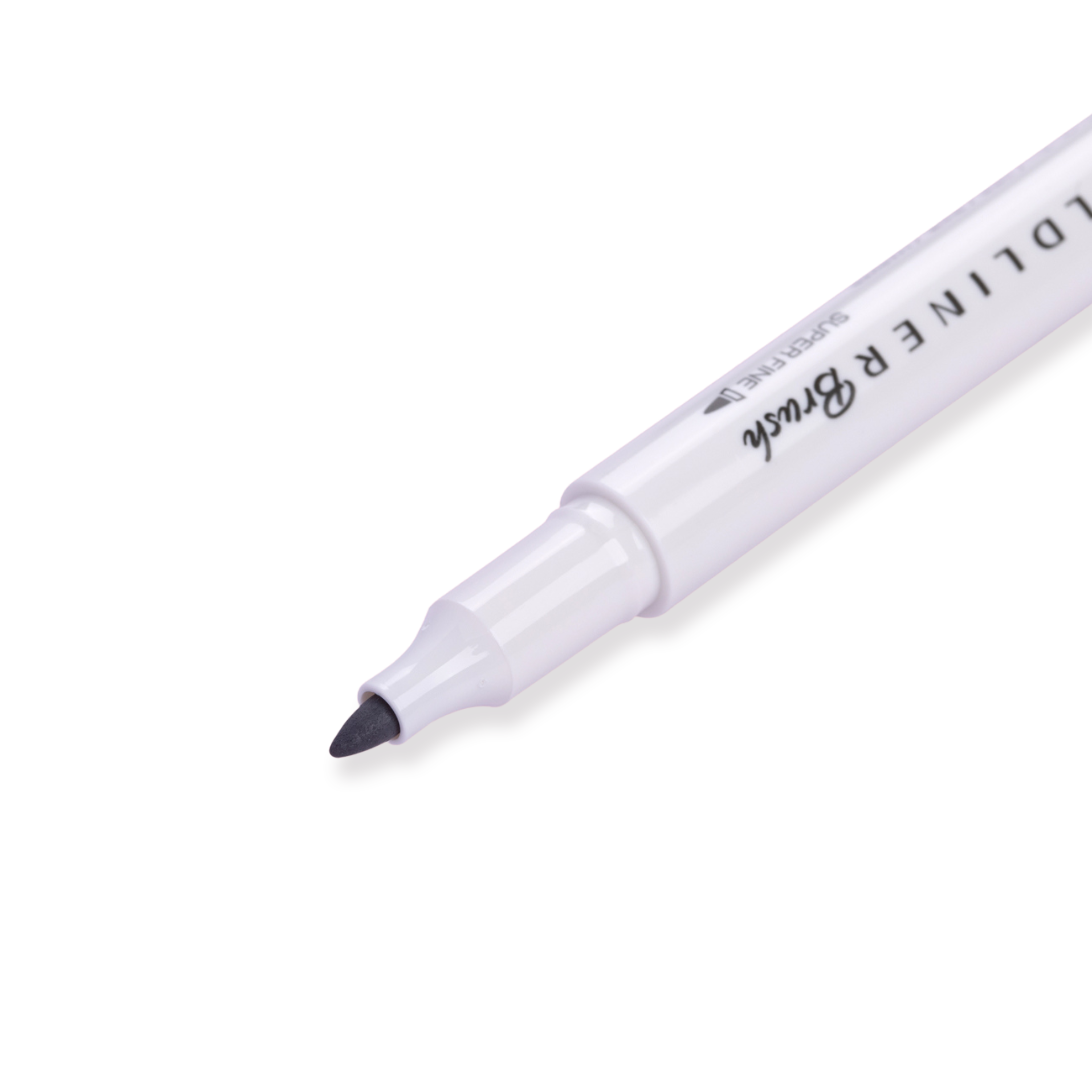 Zebra Mildliner Double Ended Brush Pen - Brush / Fine - Mild Gray
