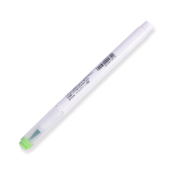 Zebra Mildliner Double Ended Brush Pen - Brush / Fine - Mild Green - Stationery Pal