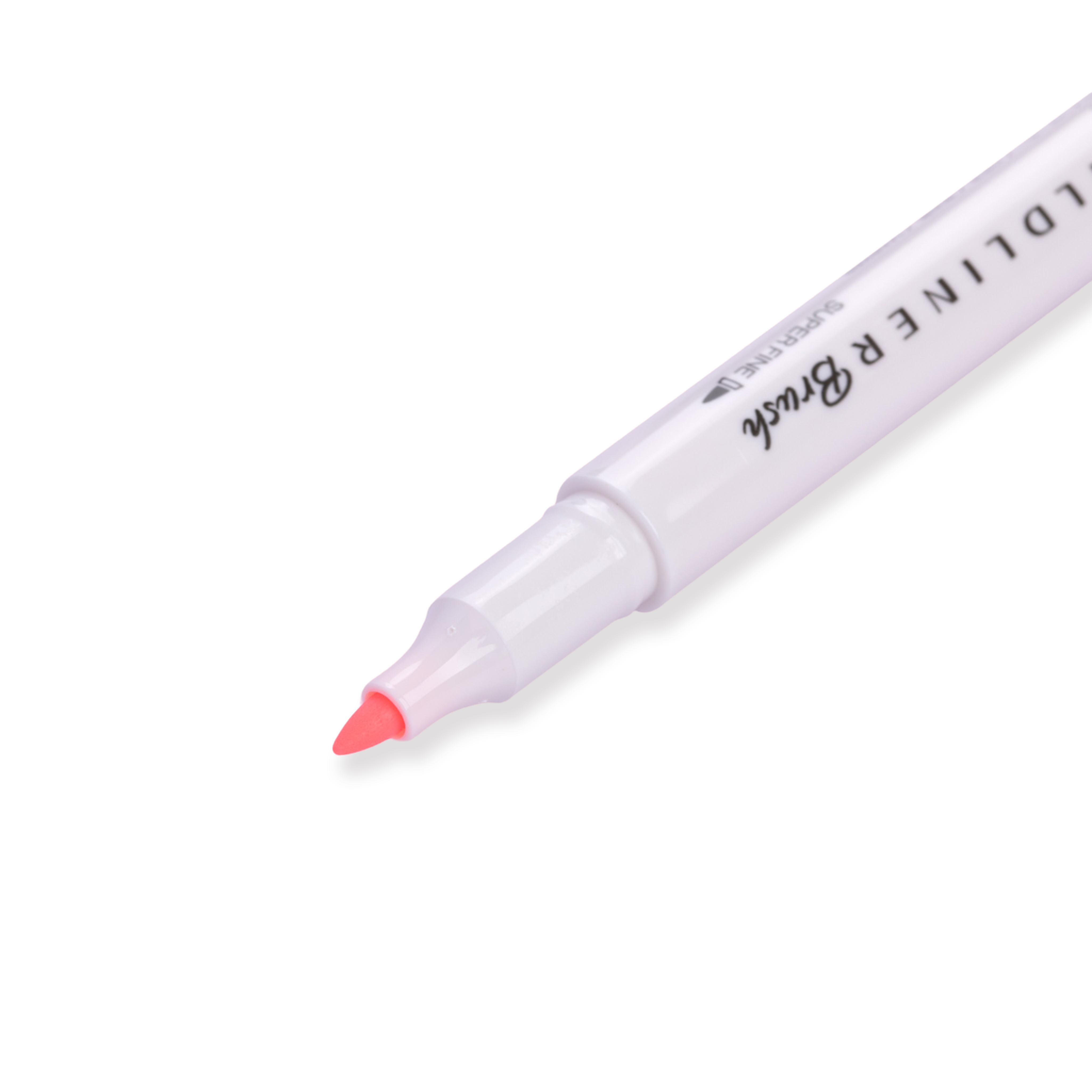 Zebra Mildliner Pinselstift mit zwei Enden – Pinsel / Fein – Mildes Rosa