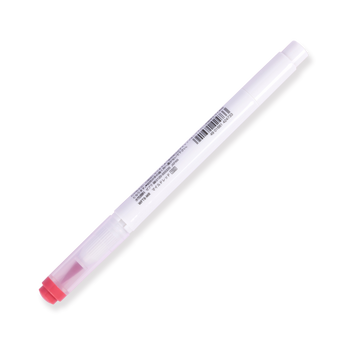 Zebra Mildliner Double Ended Brush Pen - Brush / Fine - Mild Red - Stationery Pal