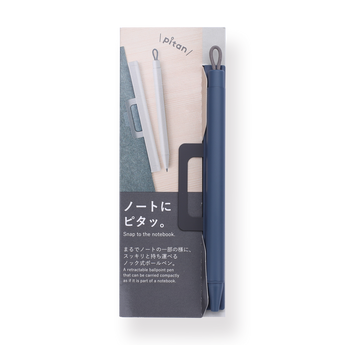 Zebra Pitan Ballpoint Pen - 0.5 mm - Blue Gray - Stationery Pal