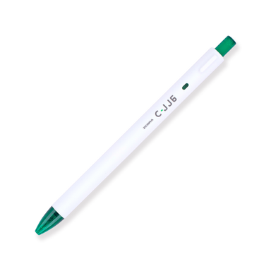 Zebra Rainbow Retractable Gel Pen 0.5mm - Green - Stationery Pal