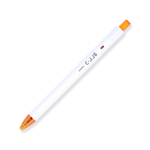 Zebra Rainbow Retractable Gel Pen 0.5mm - Orange - Stationery Pal