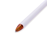 Zebra Rainbow Retractable Gel Pen 0.5mm - Orange - Stationery Pal