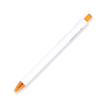 Zebra Rainbow Retractable Gel Pen 0.5mm - Orange - Stationery Pal