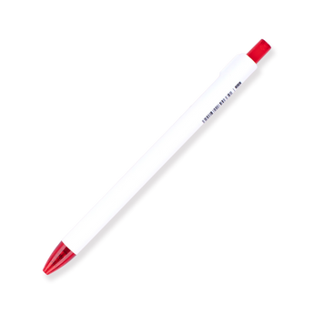 Zebra Rainbow Retractable Gel Pen 0.5mm - Red - Stationery Pal