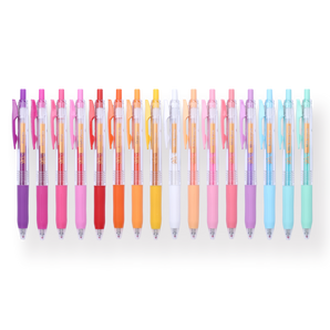 Zebra Sarasa Clip 20th Anniversary Gel Pen -  0.5 mm - 47 Colors Set - Stationery Pal