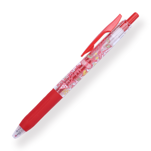 Zebra Sarasa Clip 20th Anniversary Gel Pen -  0.5 mm - Red - Stationery Pal