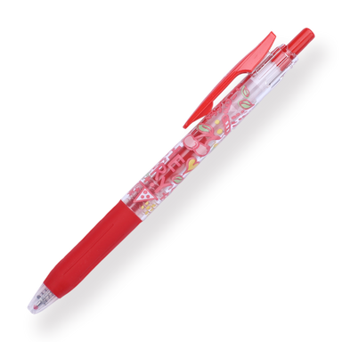 Zebra Sarasa Clip 20th Anniversary Gel Pen -  0.5 mm - Red - Stationery Pal