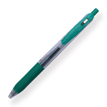 Zebra Sarasa Clip Gel Pen - 0.4 mm - Green - Stationery Pal