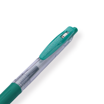 Zebra Sarasa Clip Gel Pen - 0.4 mm - Green - Stationery Pal