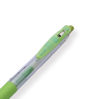 Zebra Sarasa Clip Gel Pen - 0.4 mm - Light Green - Stationery Pal