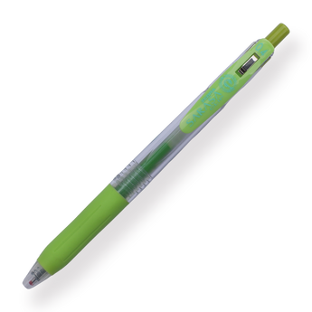 Zebra Sarasa Clip Gel Pen - 0.4 mm - Light Green - Stationery Pal