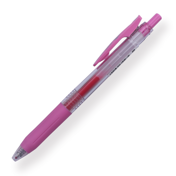 Zebra Sarasa Clip Gel Pen - 0.4 mm - Light Pink - Stationery Pal