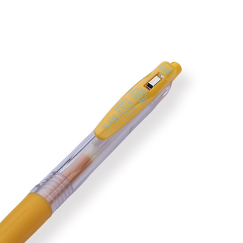 Zebra Sarasa Clip Gel Pen - 0.4 mm - Yellow - Stationery Pal