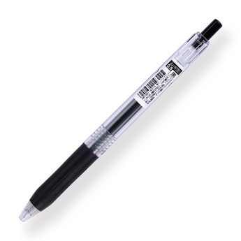 Zebra Sarasa Clip Gel Pen - 0.5 mm - Black - Stationery Pal