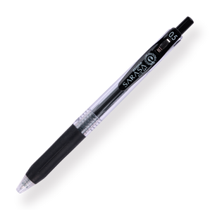 Zebra Sarasa Clip Gel Pen - 0.5 mm - Black - Stationery Pal