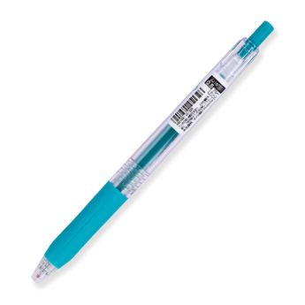 Zebra Sarasa Clip Gel Pen - 0.5 mm - Blue Green - Stationery Pal