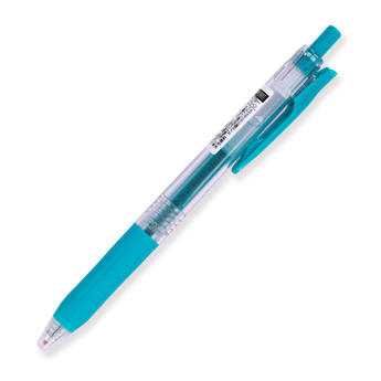 Zebra Sarasa Clip Gel Pen - 0.5 mm - Blue Green - Stationery Pal