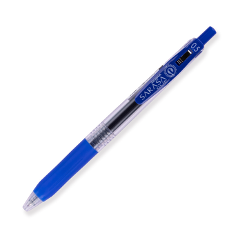 Zebra Sarasa Clip Gel Pen - 0.5 mm - Blue - Stationery Pal