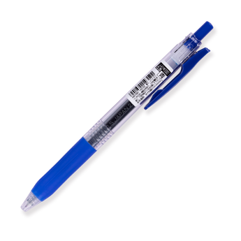 Zebra Sarasa Clip Gel Pen - 0.5 mm - Blue - Stationery Pal