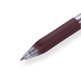 Zebra Sarasa Clip Gel Pen - 0.5 mm - Brown - Stationery Pal