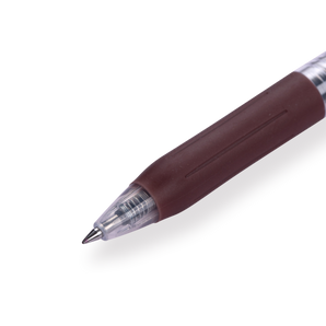 Zebra Sarasa Clip Gel Pen - 0.5 mm - Brown - Stationery Pal