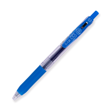 Zebra Sarasa Clip Gel Pen - 0.5 mm - Cobalt Blue - Stationery Pal