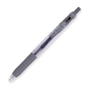 Zebra Sarasa Clip Gel Pen - 0.5 mm - Gray - Stationery Pal