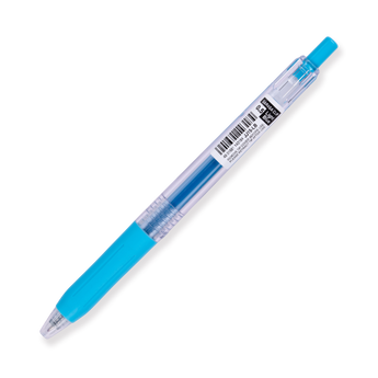 Zebra Sarasa Clip Gel Pen - 0.5 mm - Light Blue - Stationery Pal