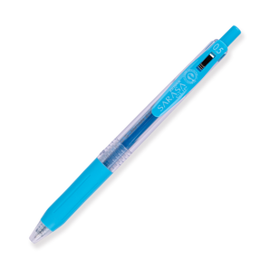 Zebra Sarasa Clip Gel Pen - 0.5 mm - Light Blue - Stationery Pal