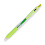 Zebra Sarasa Clip Gel Pen - 0.5 mm - Light Green - Stationery Pal