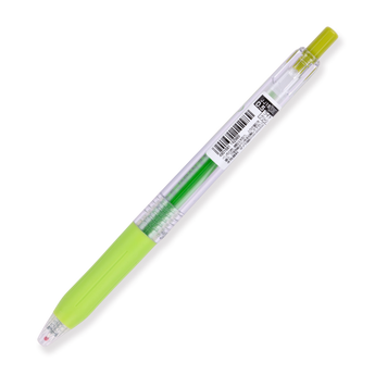 Zebra Sarasa Clip Gel Pen - 0.5 mm - Light Green - Stationery Pal