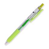 Zebra Sarasa Clip Gel Pen - 0.5 mm - Light Green - Stationery Pal