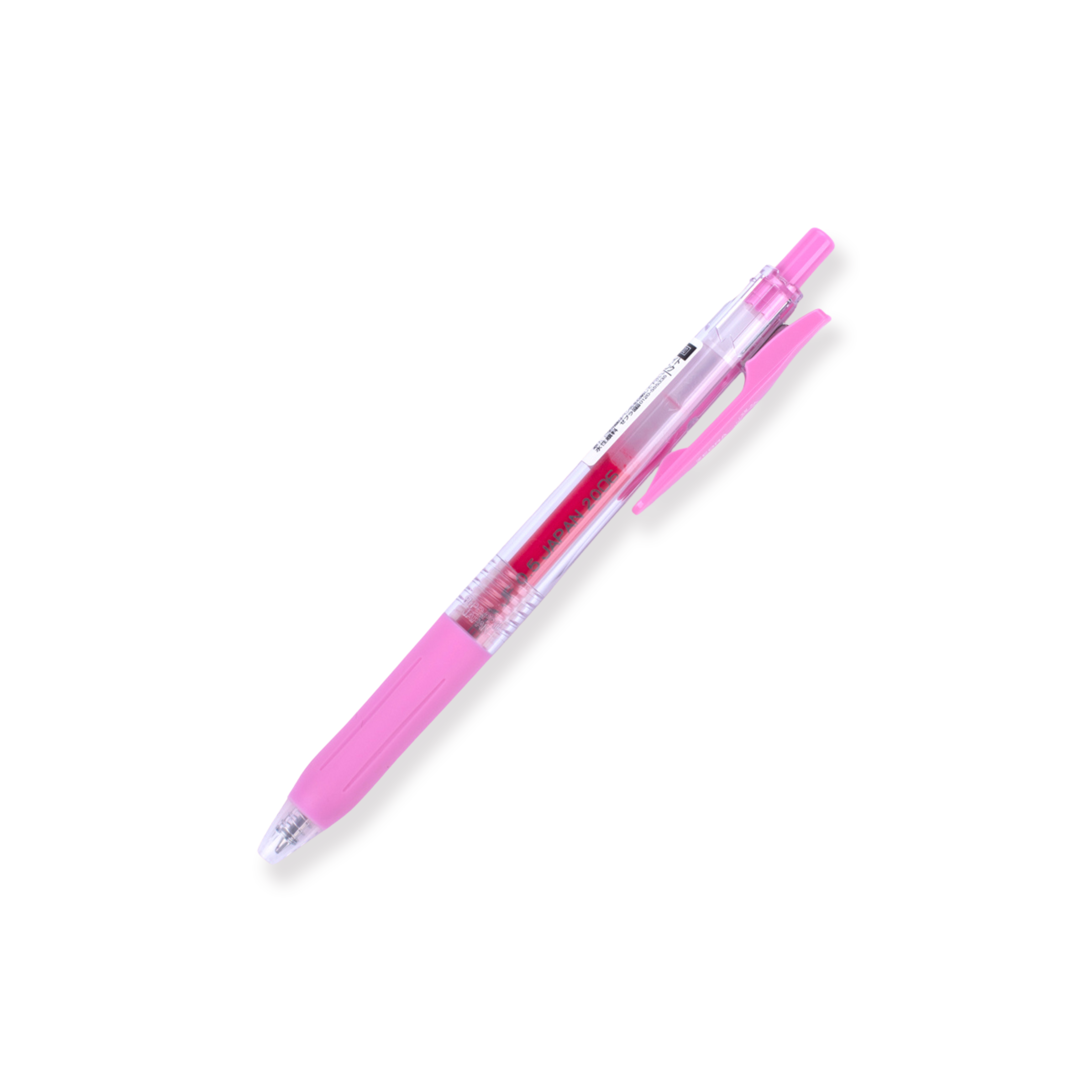 Zebra Sarasa Clip Gel Pen - 0.5 mm - Light Pink - Stationery Pal