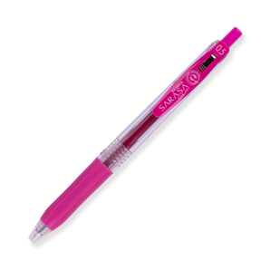 Zebra Sarasa Clip Gel Pen - 0.5 mm - Magenta Pink - Stationery Pal