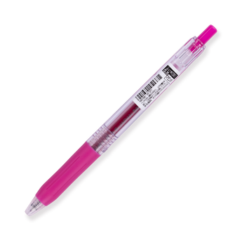 Zebra Sarasa Clip Gel Pen - 0.5 mm - Magenta Pink - Stationery Pal