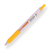 Zebra Sarasa Clip Gel Pen - 0.5 mm - Yellow - Stationery Pal