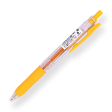 Zebra Sarasa Clip Gel Pen - 0.5 mm - Yellow - Stationery Pal