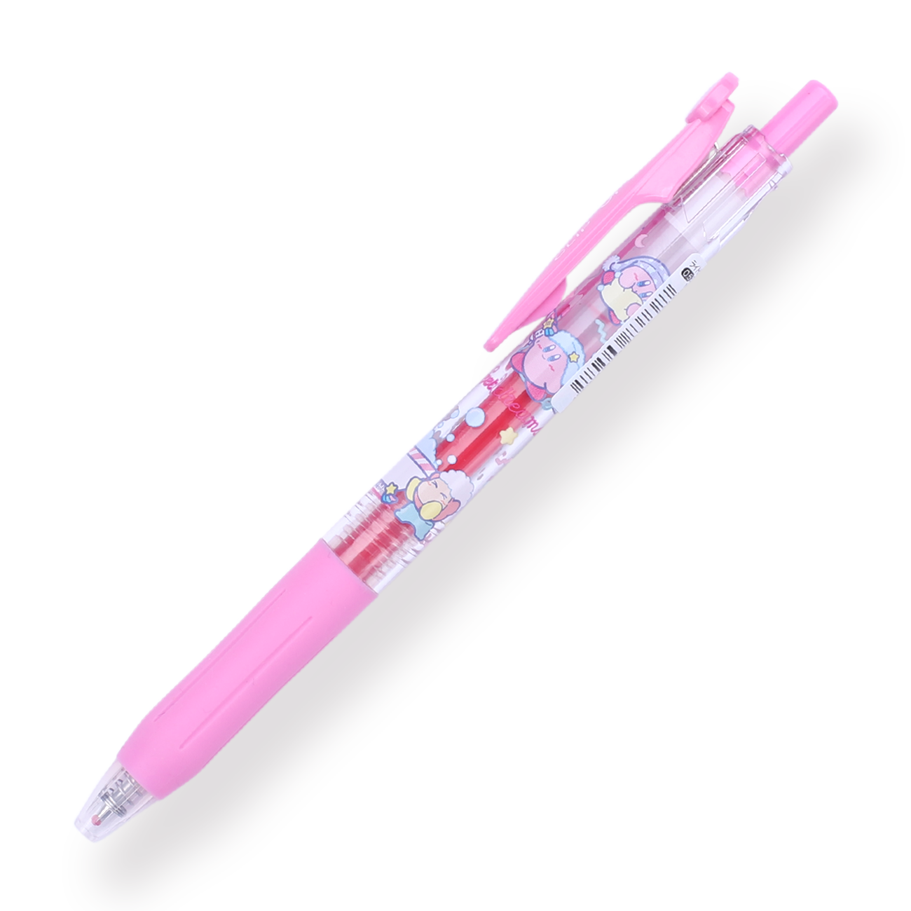Zebra Sarasa Clip Gel Pen - Kirby - Pink - Stationery Pal