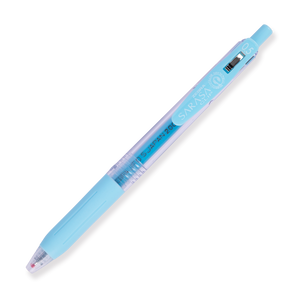 Zebra Sarasa Clip Gel Pen - Milk Color - 0.5 mm - Milk Blue - Stationery Pal