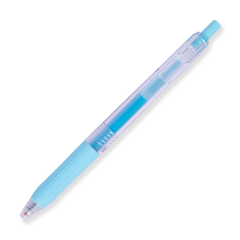 Zebra Sarasa Clip Gel Pen - Milk Color - 0.5 mm - Milk Blue - Stationery Pal