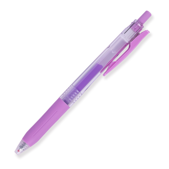 Zebra Sarasa Clip Gel Pen - Milk Color - 0.5 mm - Milk Purple - Stationery Pal